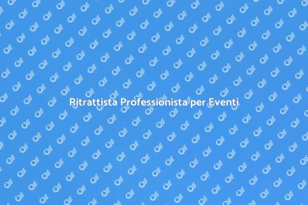 Ritratti Unici per Ogni Evento
