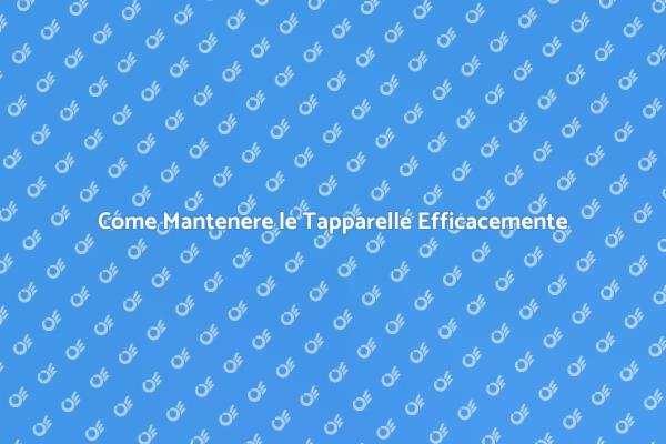 Tapparelle: Manutenzione e Cura Essenziale