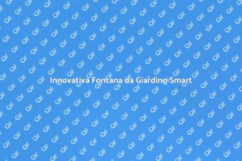 Fontana da Giardino con Controllo Remoto