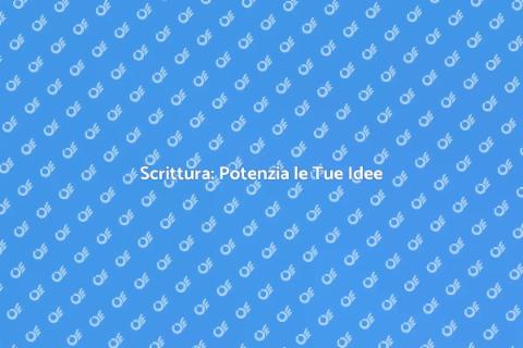 Consulenza per Scrittura Efficace