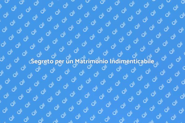 Consulenza per un Matrimonio da Sogno