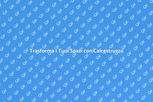 Calcestruzzo Stampato: Design e Versatilità
