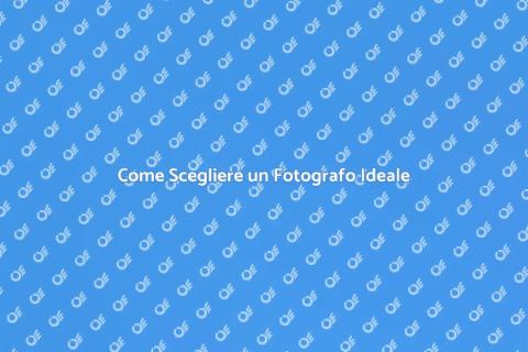 Assumere un Fotografo Professionista