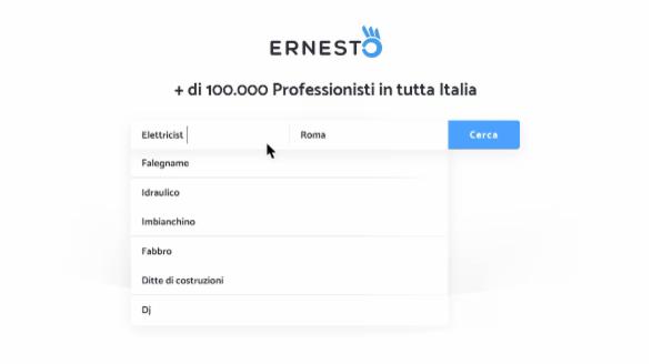 La crescita di Ernesto in Italia ed Europa