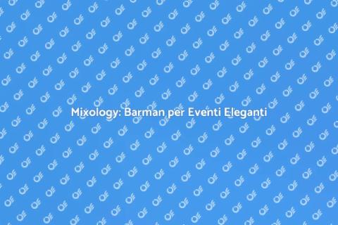 Barman Professionista per Eventi di Lusso