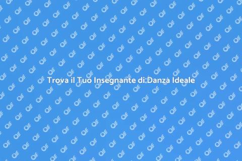 Assumere un Insegnante di Danza