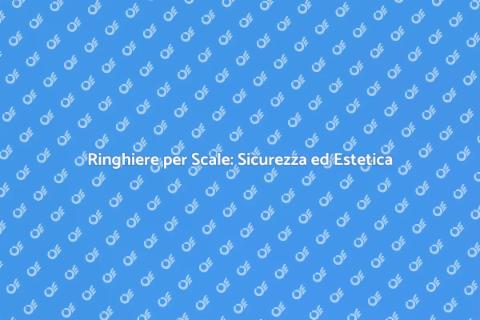 Progettare Ringhiere per Scale a Giorno
