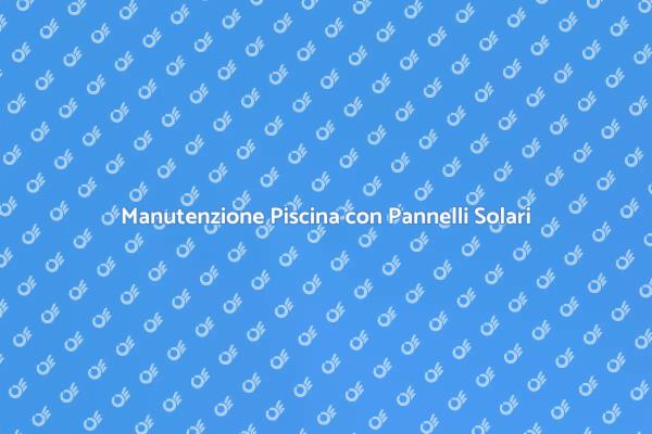 Innovazione nella Pulizia della Piscina