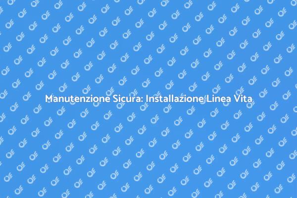 Installazione Linea Vita: Sicurezza Garantita