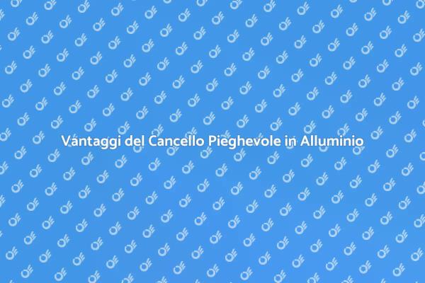 Eleganza e Funzionalità in Alluminio
