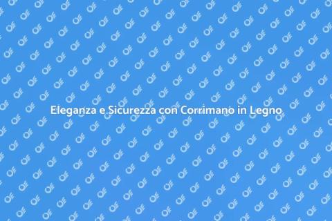Corrimano in Legno per Interni