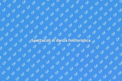 Organizzazione spettacoli di danza