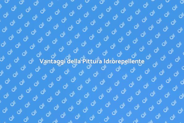 Pittura Esterni: Scelta Idrorepellente
