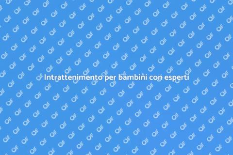Animatore professionista per bambini