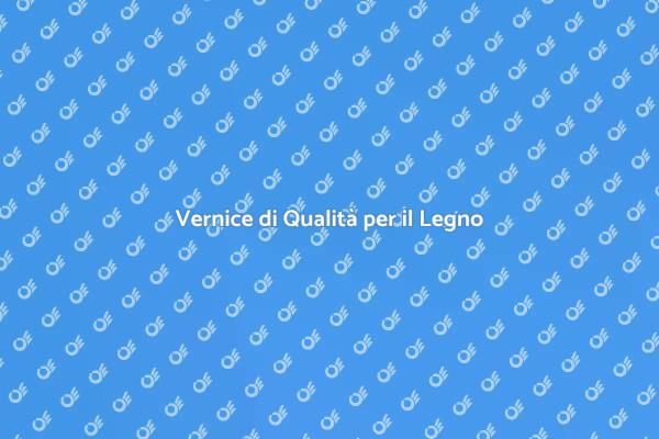 Ristruttura con Vernice per il Legno