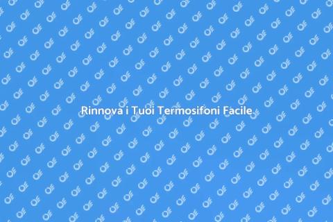 Ridipingere Termosifoni a Parete