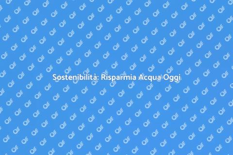 Risparmio Idrico: Installazione Efficiente