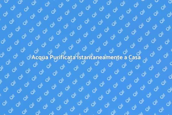 La Soluzione per Acqua Purificata