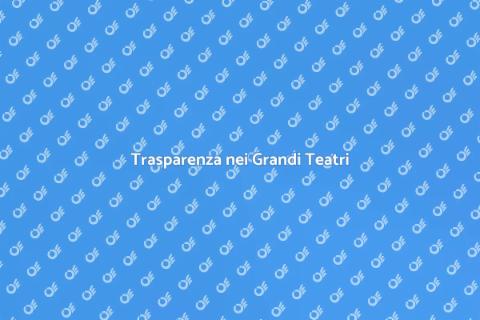 Pulizia dei Vetri nei Grandi Teatri