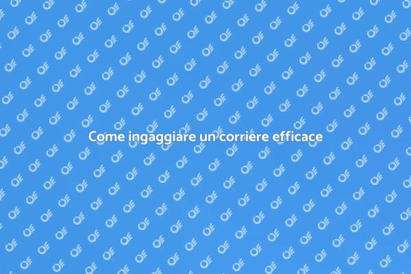 Semplifica la tua logistica con un corriere