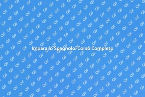 Corso di Spagnolo per Leggere e Scrivere