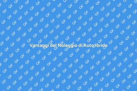 Noleggiare un'Auto Ibrida per Weekend