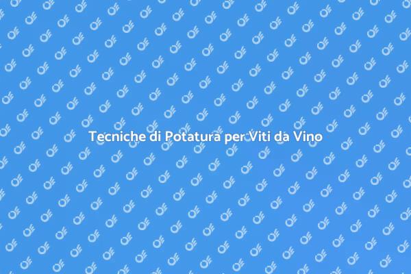 Come Potare la Vite da Vino con Successo