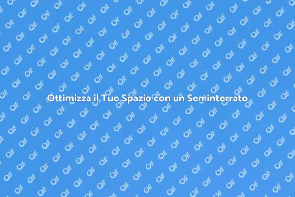Progetta un Seminterrato Versatile e Funzionale