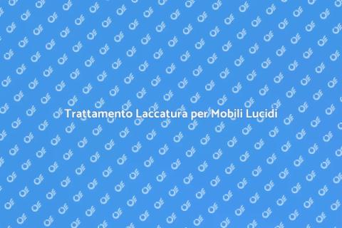 Laccatura Mobili Lucidi: Eleganza e Durata