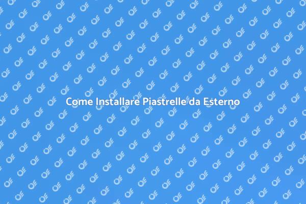 Rinnova il Giardino con Piastrelle