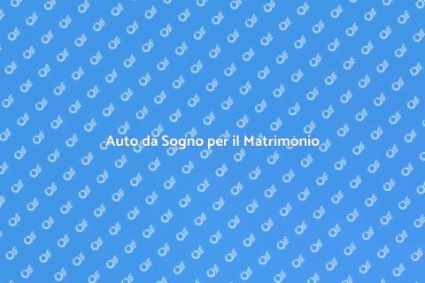 Affitto Auto per Cerimonie Nuziali