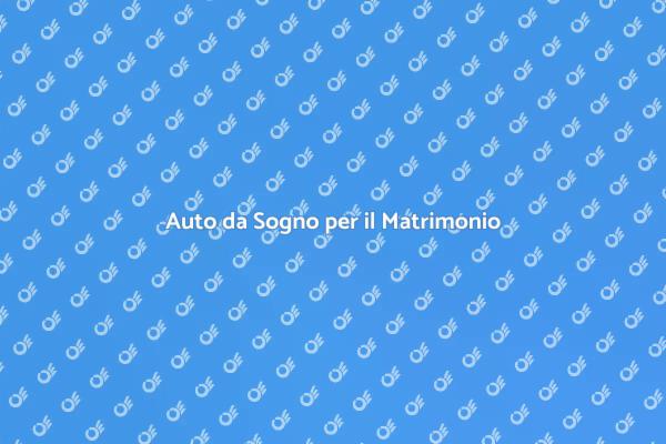 Trasporto Elegante per il Tuo Matrimonio