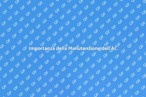 Manutenzione AC nelle Officine Essenziale