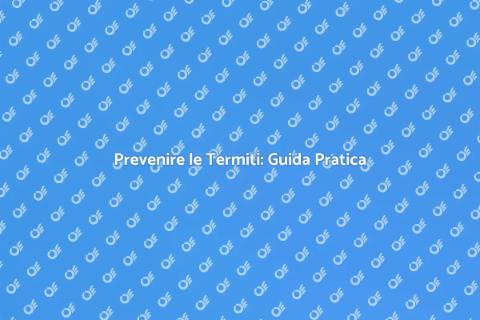 Controllo Periodico delle Termiti
