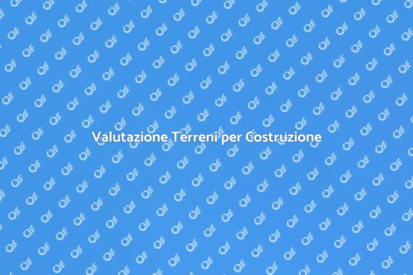Fondamenti dell'Analisi Terreni Edilizia