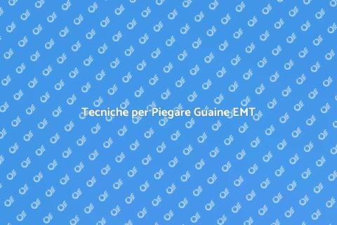 Piegare Guaine Metalliche EMT: Guida