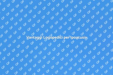 Intervento Logopedico per Ipoacusia