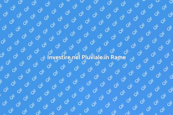 Pluviale in Rame: Sostituzione Necessaria