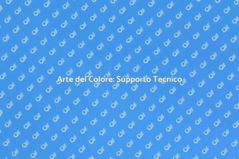 Supporto Tecnico per il Colore