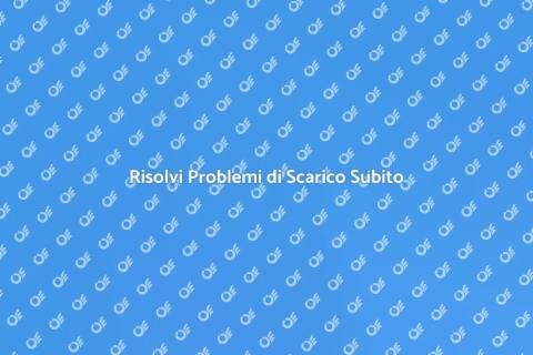 Sgorgo per Sturare Scarico Efficace
