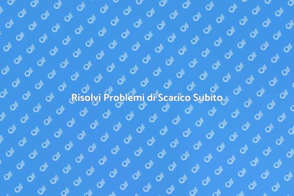 Sgorgo: Soluzione per Scarichi Intasati