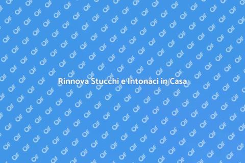 Riparare Stucchi e Intonaci in Casa