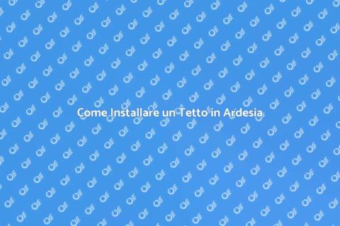 Tetto in Ardesia: Guida all'Installazione