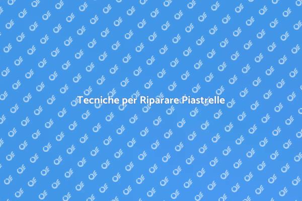 Ristrutturazione: Piastrelle Perfette