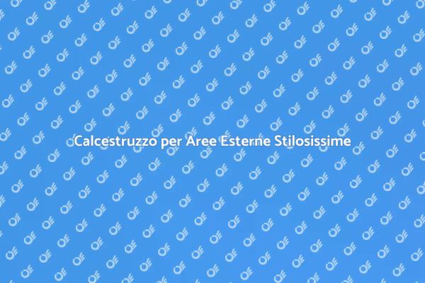 Trasforma il Tuo Spazio con Calcestruzzo