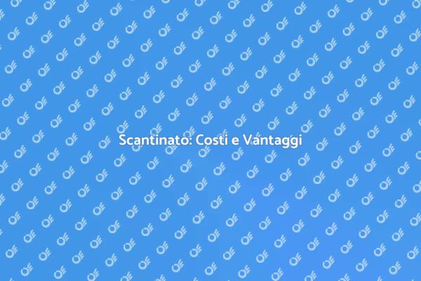 Ristrutturazione: Costo scantinato