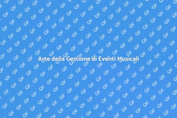 Come Gestire Eventi per Pop Band