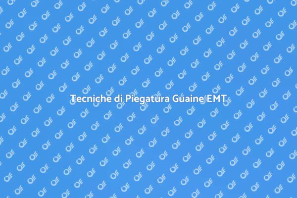 Come Piegare Guaine Metalliche EMT