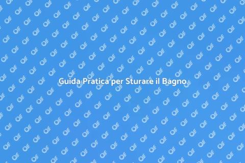 Sturare lo Scarico del Bagno Facile