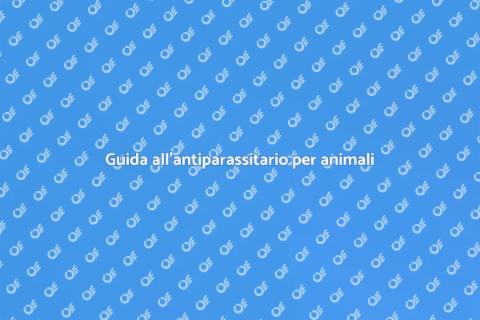 Trattamento antiparassitario animali